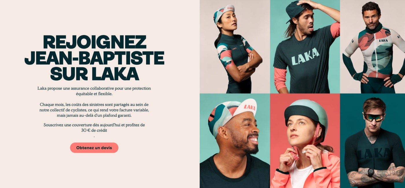 Laka — assurance vélo collaborative